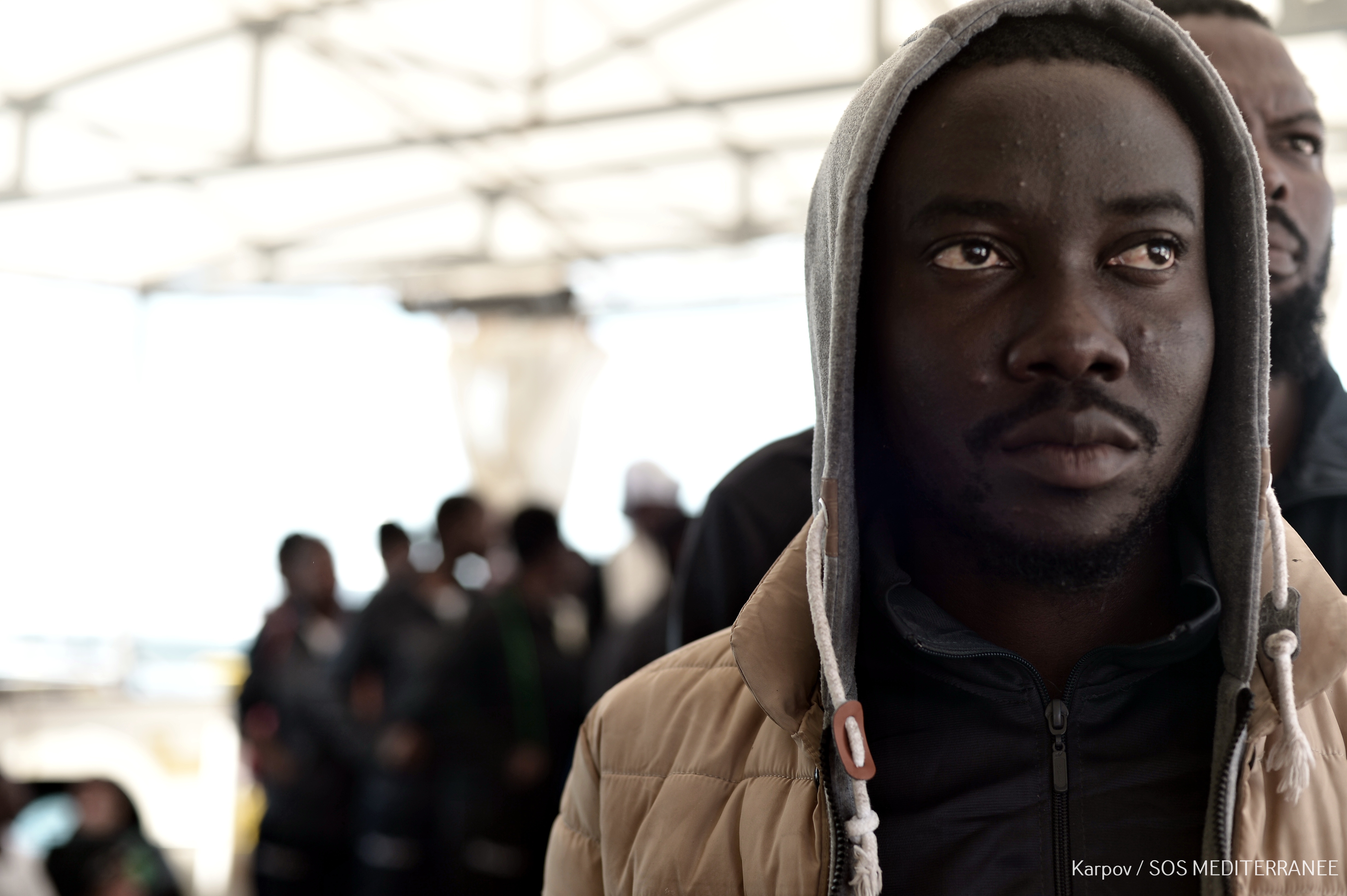Migrants arrive in Valencia after Italy rejects offering safe port (by Kenny Karpov-MSF)